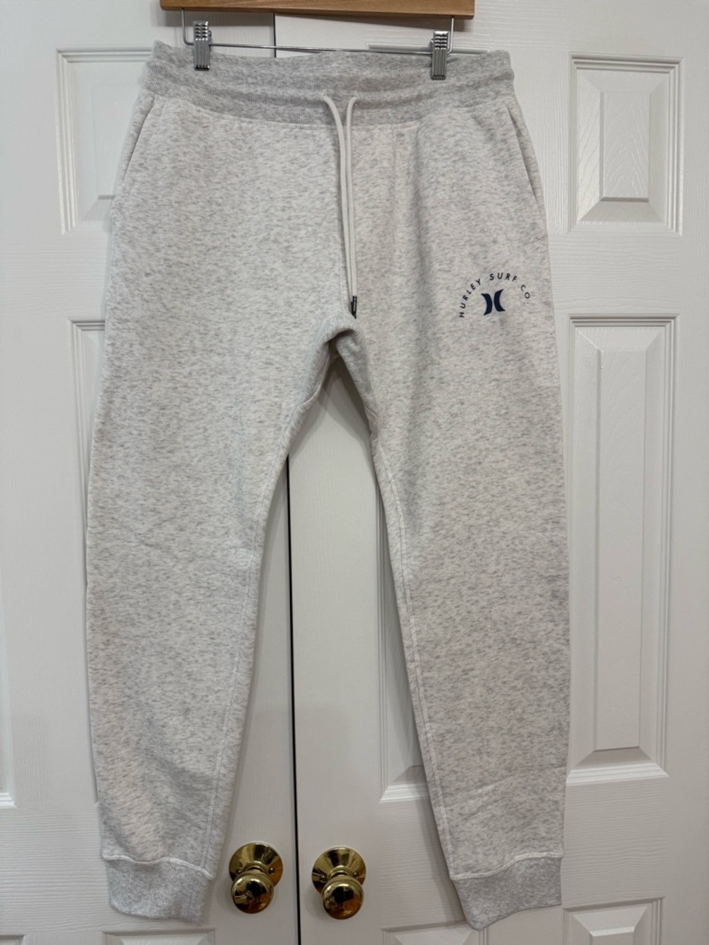 Hurley Heather Light Gray Pullover Sweatshirt